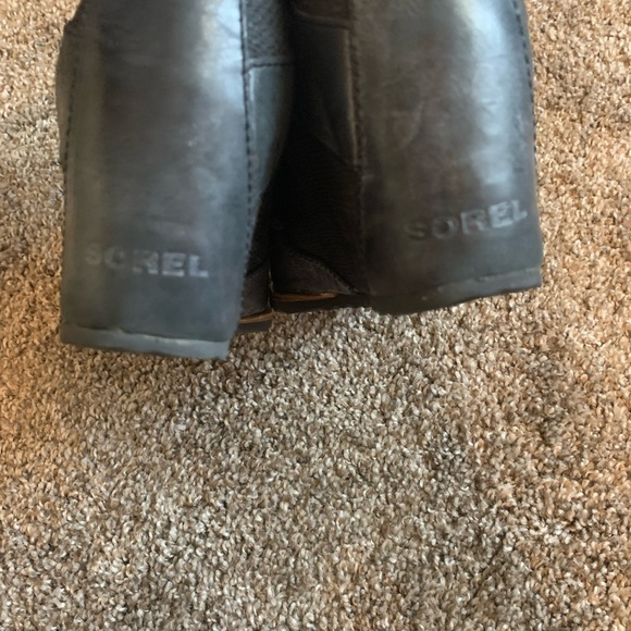 Sorel Lake peep toe wedge shoe sz 6.5 - Picture 6 of 8